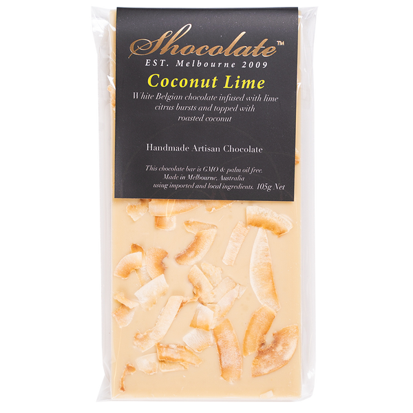 White Chocolate Coconut Lime Block