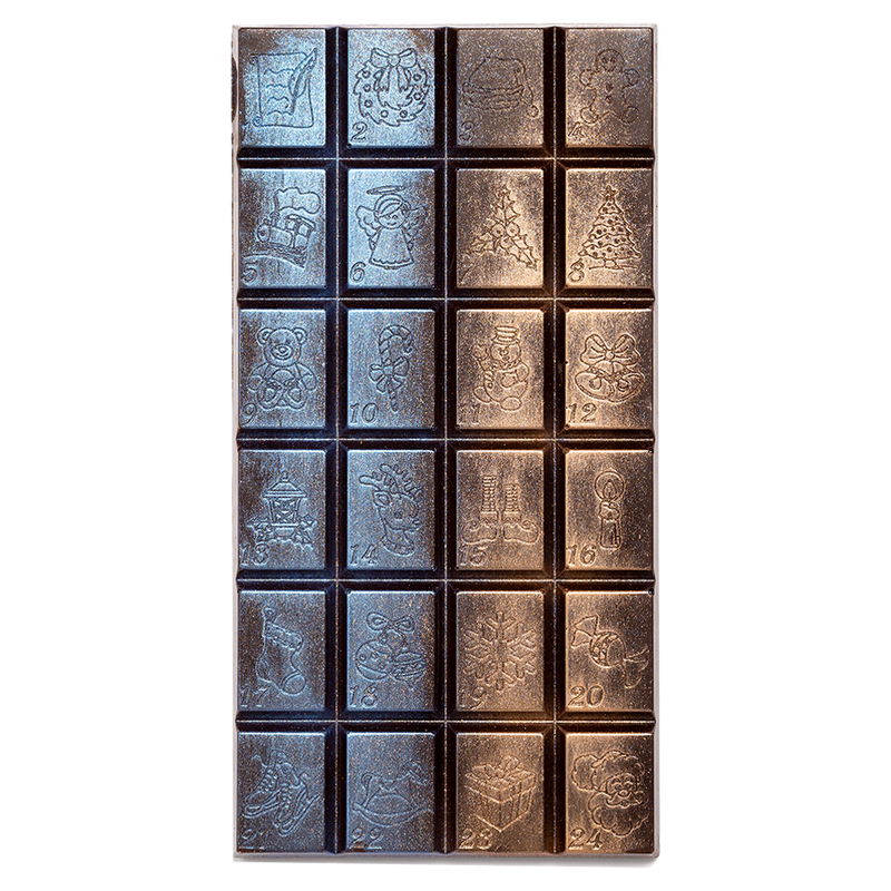 Dark Chocolate Advent Block