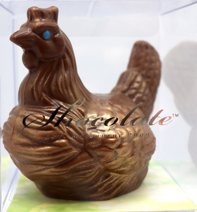 The Mother Hen, Hand painted Mother in Milk Chocolate