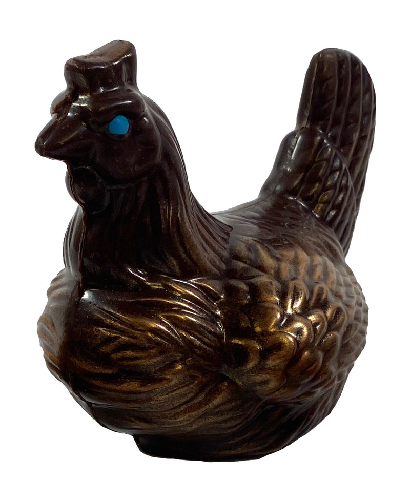 The Mother Hen, Hand Painted Mother in Dark Chocolate