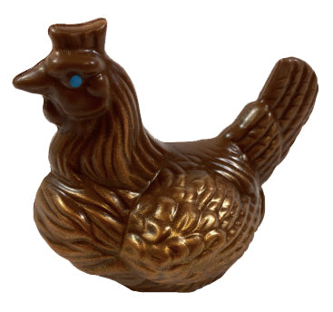 The Mother Hen, Hand painted Mother in Milk Chocolate